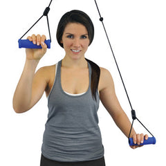 Overdoor Shoulder Pulley With Straps  Blue Jay Brand