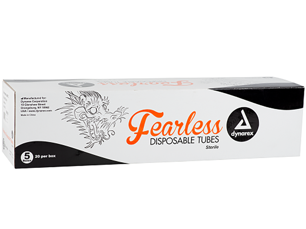 dynarex fearless tattoo cartridge tubes w drive bar grommet