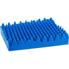 Wheelchair Cushion White Convoluted 16 X18 X3