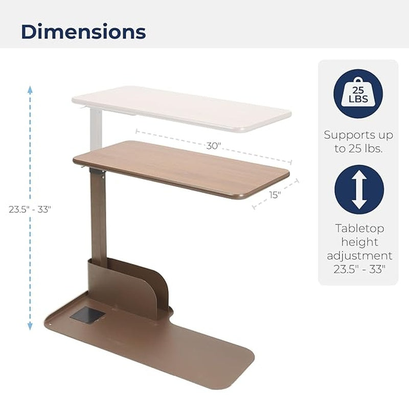 table ez for lift chair left side