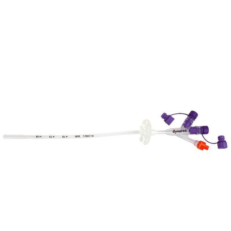Dynarex Gastrostomy Tube, 3 port, ENFit, Pack Type 5 Box Per Case