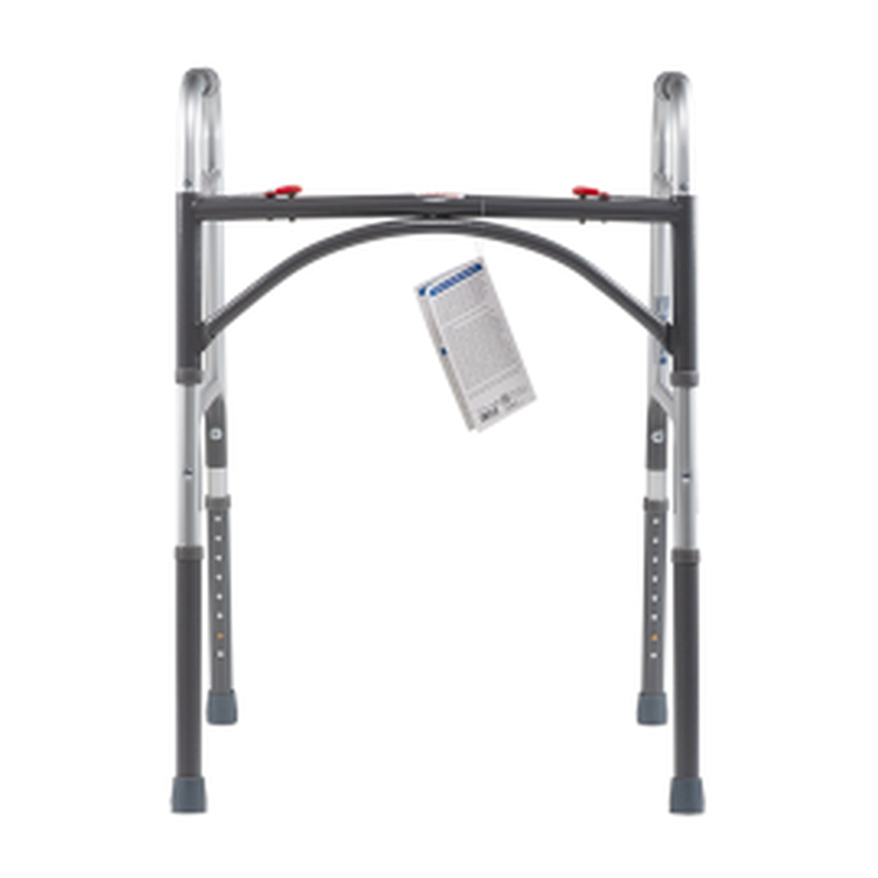 dynarex bariatric dual release folding walker