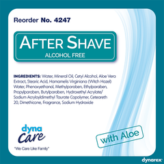 dynarex after shave lotion alcohol free