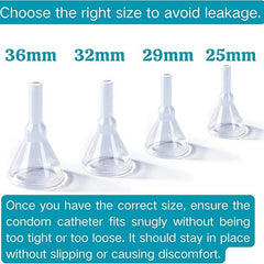 male external catheter natural non adhesive reusable strap silicone medium packaging type box