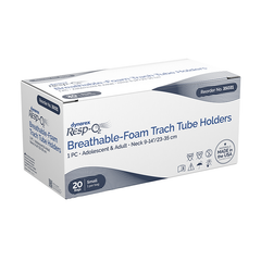 breathable foam trach tube holder 1 piece