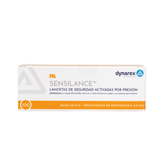 Dynarex Safety Lancets - Button and Pressure