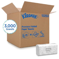 Kleenex Scottfold Multi-Fold Paper Towels – White 1-Ply, 8-1/10 x 12-2/5 in, 40% Recycled (Case of 3,000)
