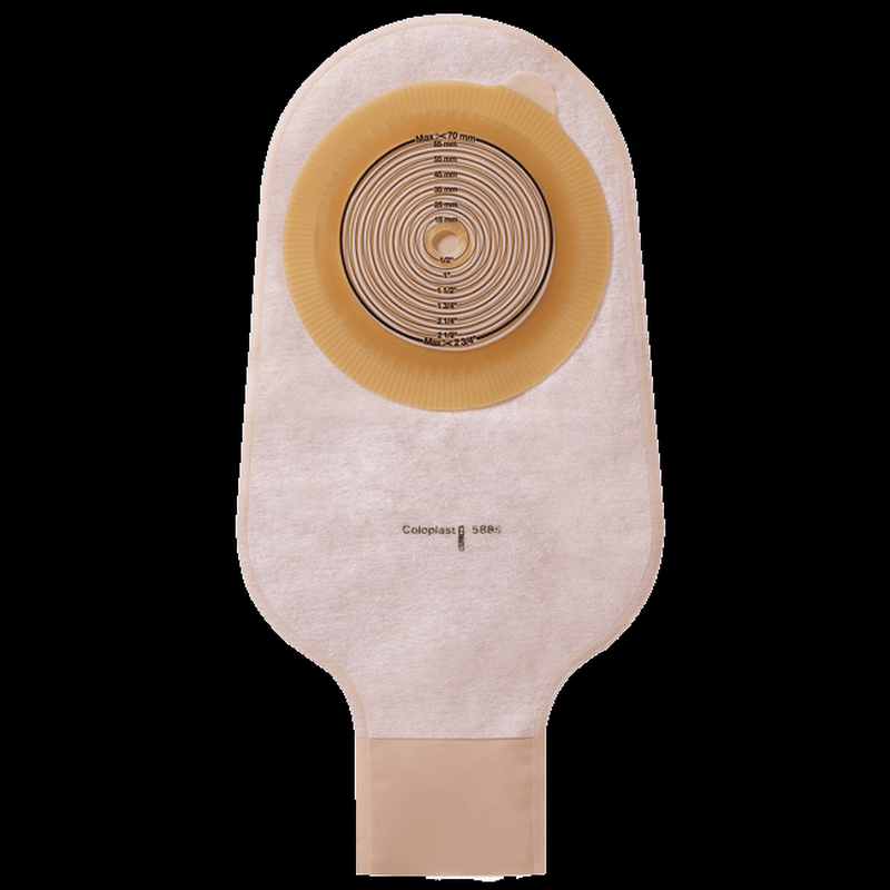 assura flat 1 piece opaque ostomy pouch 25mm stoma assurainspire ostomy pouch mk550858bx