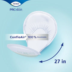 incontinence liner tena proskin day regular 24 inch length moderate absorbency dry fast core one size fits most packaging type case
