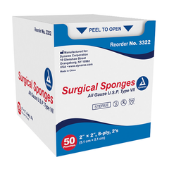 dynarex sponges pads sterile non sterile