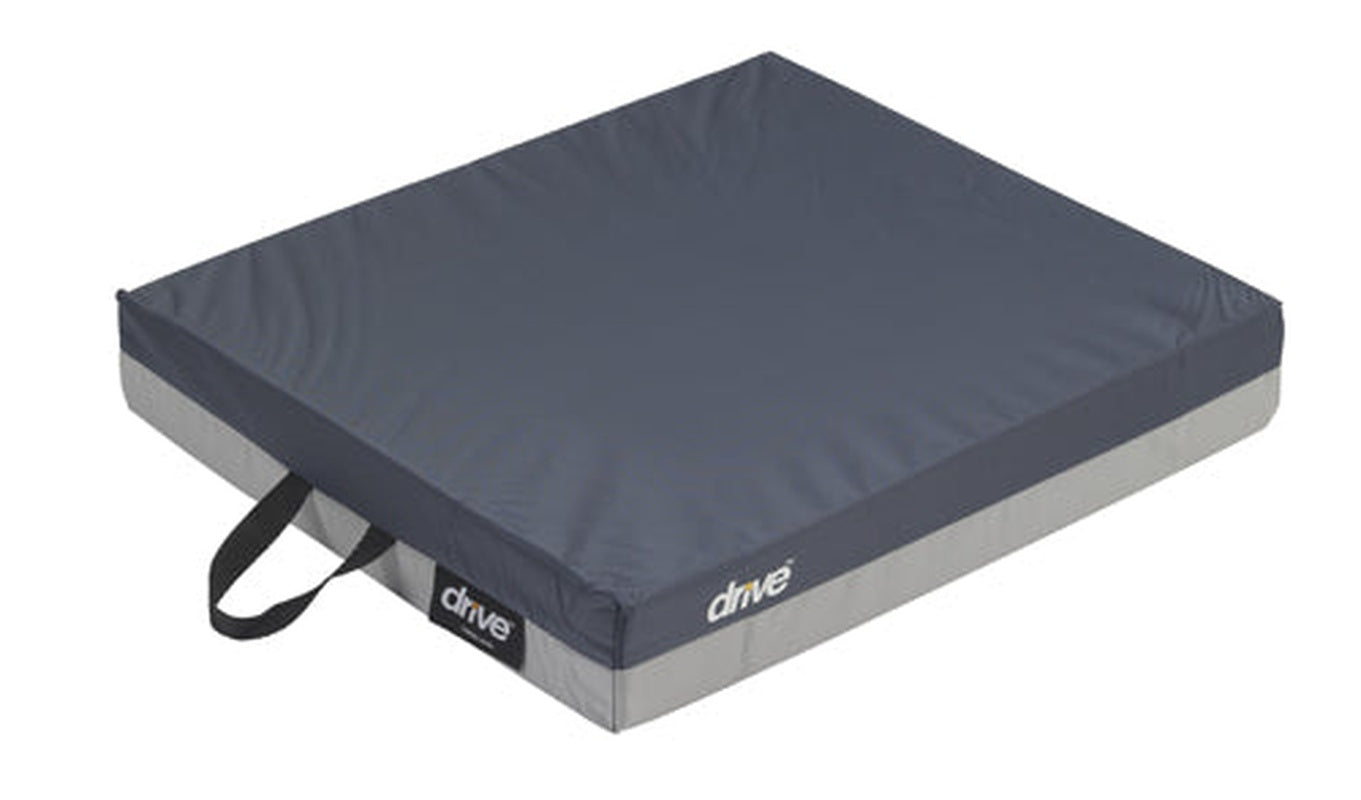 Drive Medical Molded Wheelchair Cushion General Use Gel/foam 18x16x2