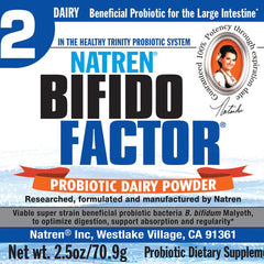 Natren Bifido Factor - 2.5 Oz