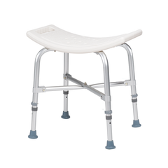 dynarex bariatric shower chair without back