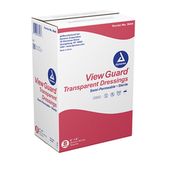 dynarex view guard transparent dressings sterile