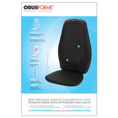 Deep Kneading Shiatsu Cushion W/heat