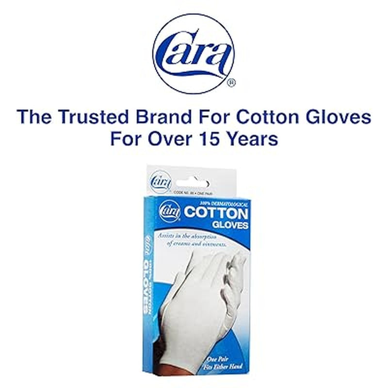 Cotton Gloves - White X-large (pair)  Fits 9-1/2  - 10-1/2