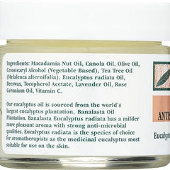 Tea Tree Therapy Antiseptic Ointment Eucalyptus Australiana And Lavender Oil - 2 Oz