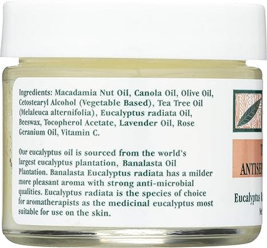 Tea Tree Therapy Antiseptic Ointment Eucalyptus Australiana And Lavender Oil - 2 Oz