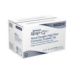 dynarex nasal oxygen high flow cannulas cushion tip