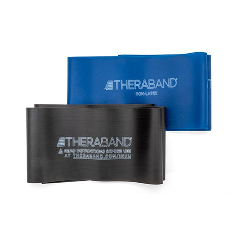 Heavy Theraband Set Blue  Black (mfgr #20413)