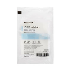 mckesson oil emulsion impregnated dressing 3 x 8 inch mckesson oil emulsion impregnated dressing mk488940bx