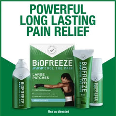 Topical Pain Relief Biofreeze 5% Strength Menthol Topical Gel 2.5 oz., Packaging Type- Case