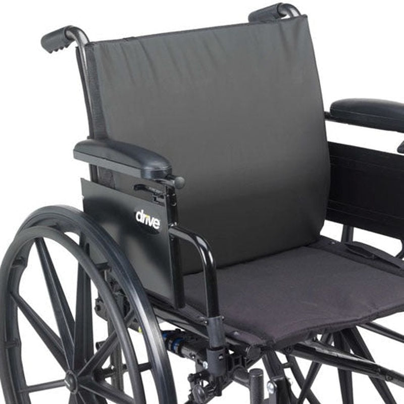 Wheelchair Back Cushion 18x17  General Use  W/lumbar Support   All Care Store