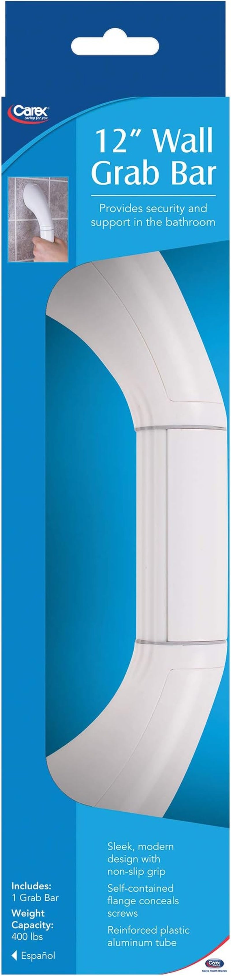 Carex Textured Wall Grab Bar (12")