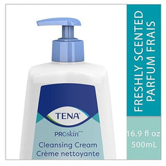 tena body wash cleansing cream alcohol free three in one formula tena proskin cleansing cream rinse free body wash mk931629ea