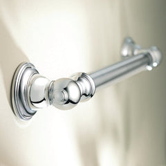 moen kingsley chrome grab bar 1 25 x 12