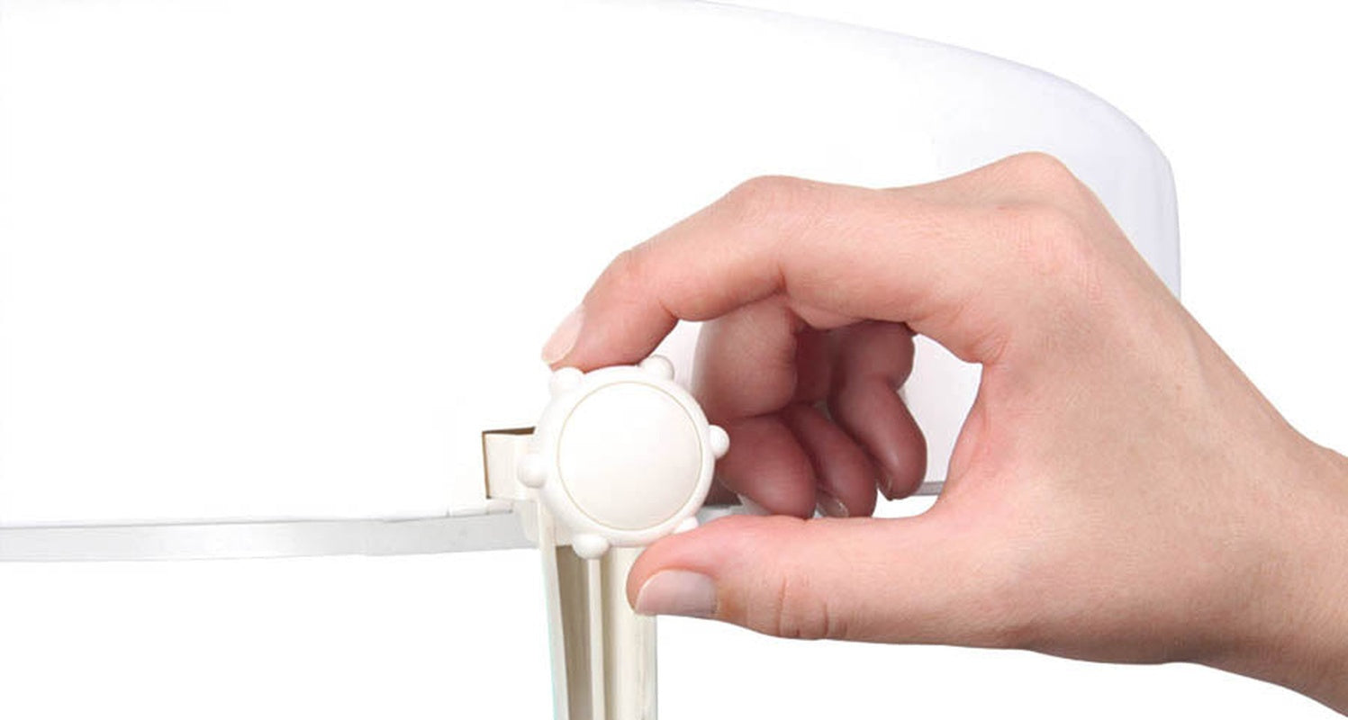 carex safe lock raised toilet seat