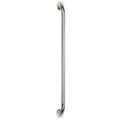 grab bar knurled chrome 18in