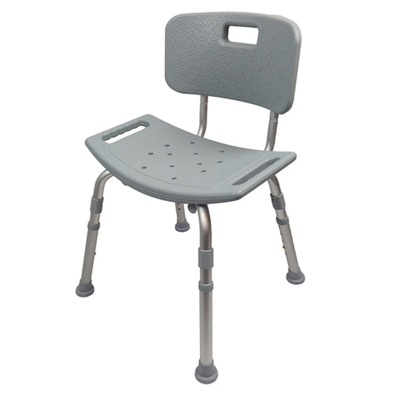 Bathroom Perfect Shower Chair With Back By Blue Jay  Each   All Care Store