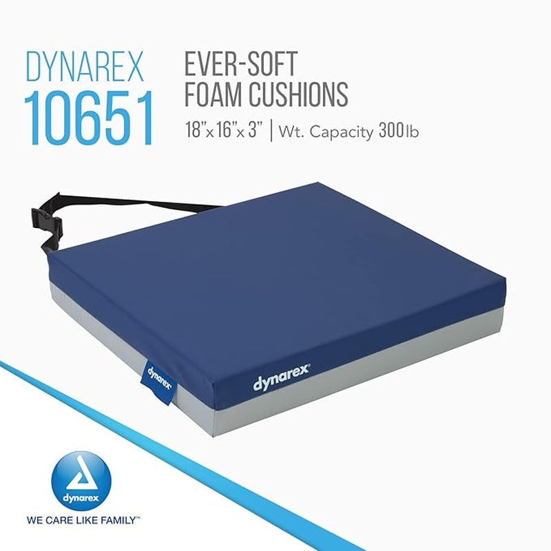 Dynarex Ever-Soft Coccyx Gel-Foam Cushion