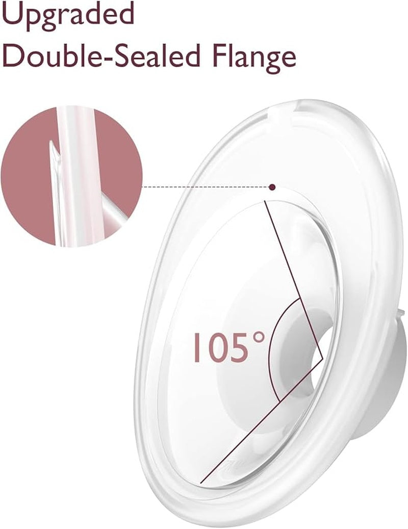 momcozy flange for m5 wearable breast pump 27 millimeter momcozy flange mk1261813ea