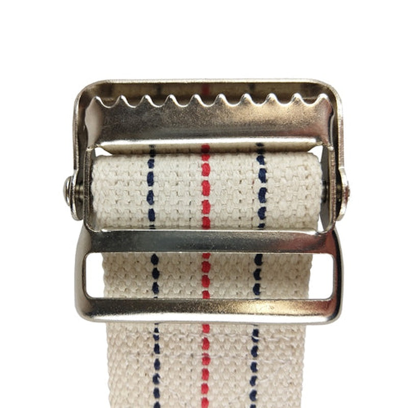 Gait Belt W/metal Buckle 2x60  Striped  Blue Jay Brand   All Care Store