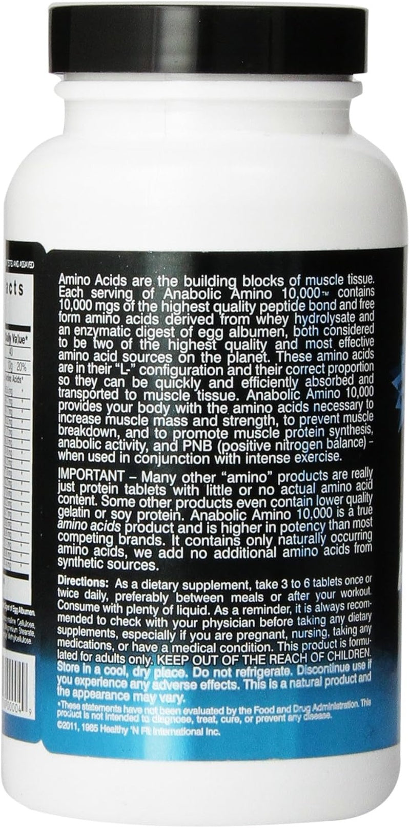 Healthy 'n Fit Nutritionals Amino 10000 - 180 Tablets