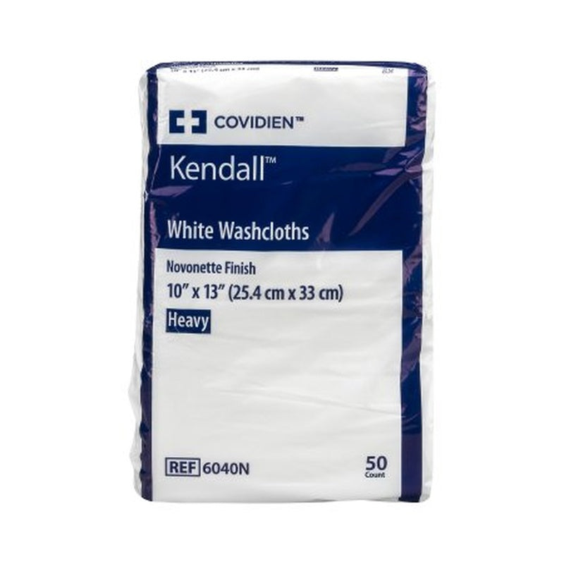 washcloth excilon 10 x 13 inch white disposable packaging type case