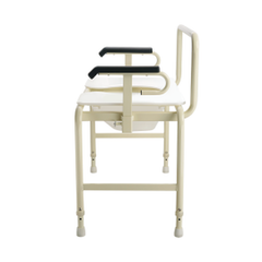 bariatric hd drop arm commode 30