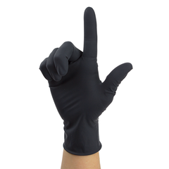 dynarex black arrow latex exam gloves powder free