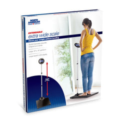 Extendable Face Extra Wide Scale   550 Lbs/250 Kgs.   All Care Store