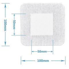 10pcs adhesive bandages non woven waterproof medical bandage fixation tape wound dressing bandage pad plasters health care