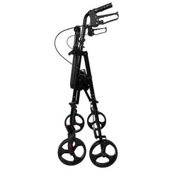Rollator  Aluminum  Height Adjustable  Black   All Care Store 