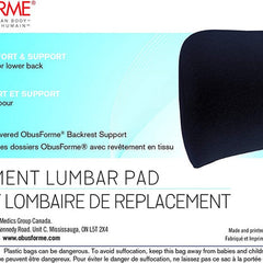 lumbar pad replacement only for wideback lowback etc