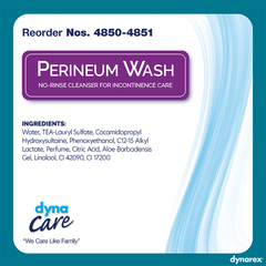 dynarex dynacare perineum wash