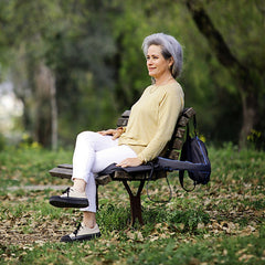 sit n stand compact portable lift chair
