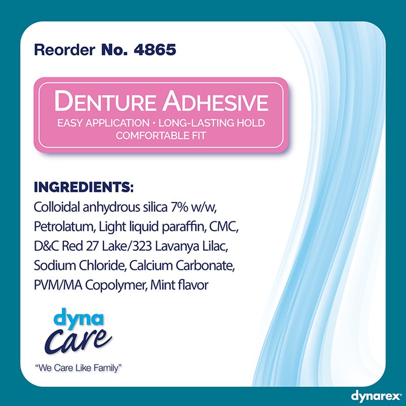 dynarex denture adhesive
