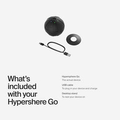 Vibration Therapy Exercise Ball Hyperice Hypershpere Go Entire Body