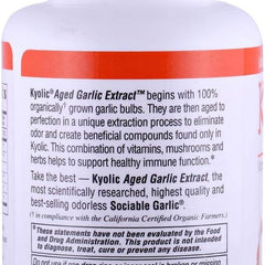Kyolic - Aged Garlic Extract Immune Formula 103 - 100 Capsules