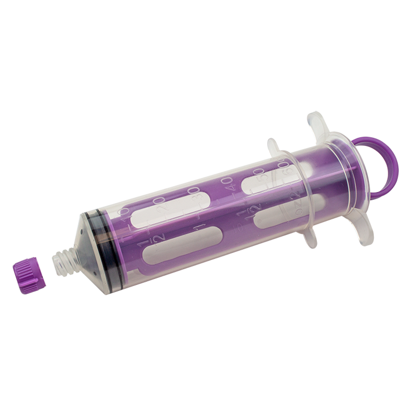 dynarex piston irrigation syringe 60 cc pack type 30 box per case